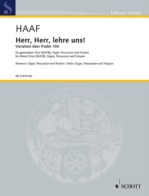 Herr, Herr, lehre uns!